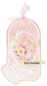 Studio Light - Stanzschablone "Peony Tag" Dies