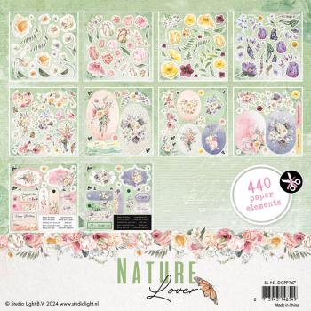 Studio Light - Stanzteile "Nature Lover" Die Cut Block - 20 Bogen