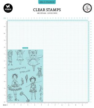 Art By Marlene - Stempelset "Fancy Girls" Signature Collection Clear Stamps