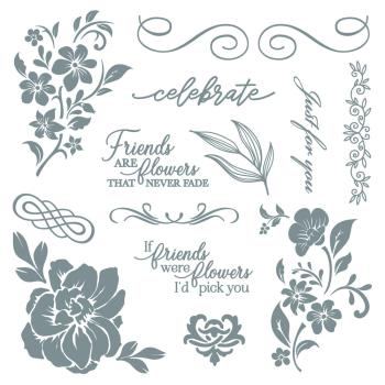 Crafters Companion - Transfer Folie "Floral Elegance" Foil Transfer