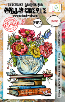 AALL and Create - Stempelset A7 "Fresh Flowers Lover" Clear Stamps