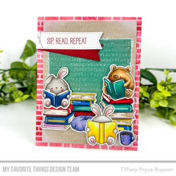 My Favorite Things Stempelset "Books & Buddies" Clear Stamps