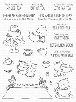My Favorite Things Stempelset "Tea Party Pals" Clear Stamps