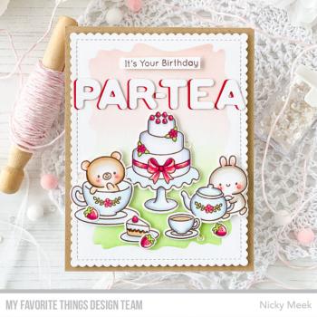 My Favorite Things Stempelset "Tea Party Pals" Clear Stamps