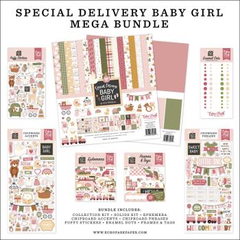 Echo Park - Komplettpaket "Special Delivery Baby Girl" Mega Bundle