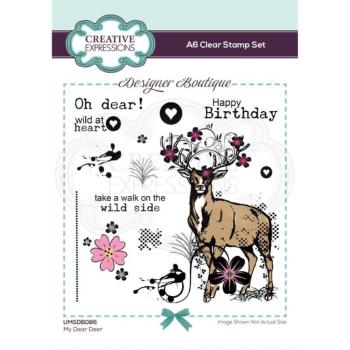 Creative Expressions - Stempel A6 "Woodland Walk My Dear Deer" Clear Stamps