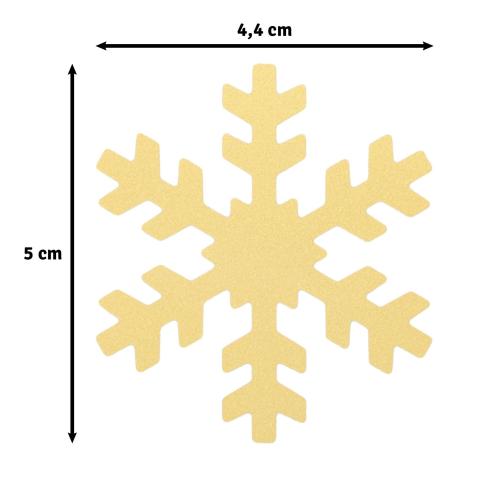 Vaessen Creative - Motivstanzer "Schneeflocke Snowy 49x49mm"