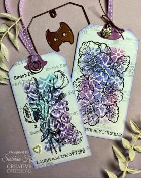 Woodware - Stempelset "Sweet Pea" Clear Stamps Design by Francoise Read