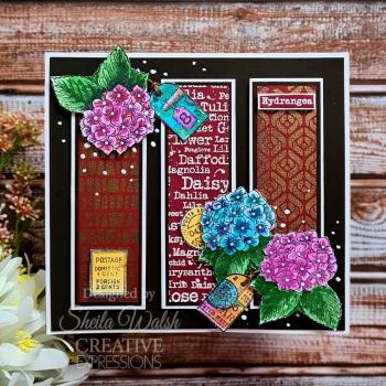 Woodware - Stempel "Flower Names" Clear Stamps Design by Francoise Read