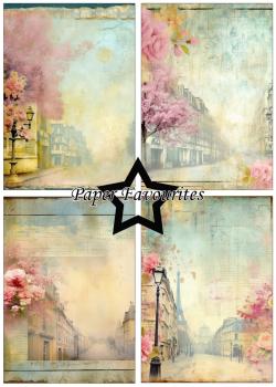 Paper Favourites - Designpapier "Parisian Streets" Paper Pack A5 - 24 Bogen