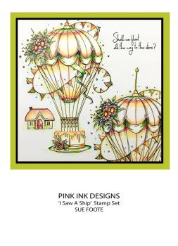 Pink Ink Designs - Stempelset "I Saw A Ship..." Clear Stamps