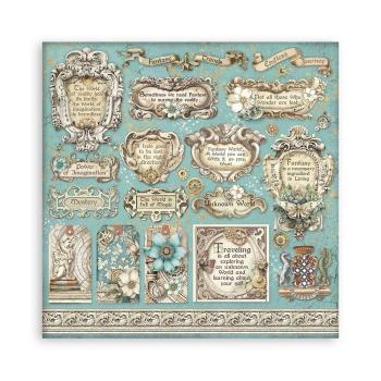 Stamperia - Designpapier "Sir Vagabond in Fantasy World" Paper Pack 12x12 Inch - 10 Bogen