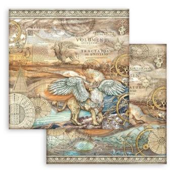 Stamperia - Designpapier "Sir Vagabond in Fantasy World" Paper Pack 8x8 Inch - 10 Bogen