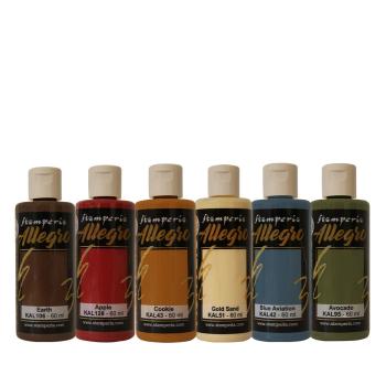 Stamperia - Acrylfarbe "Sir Vagabond in Fantasy World" Allegro Paint Kit 6x60 ml