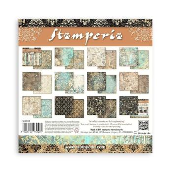 Stamperia - Designpapier "Sir Vagabond in Fantasy World Backgrounds" Paper Pack 8x8 Inch - 10 Bogen