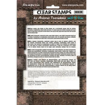 Stamperia - Stempelset "Greeks" Clear Stamps