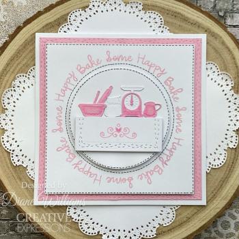 Creative Expressions - Stempelset A6 "Rustic Homestead Sentiments" Clear Stamps