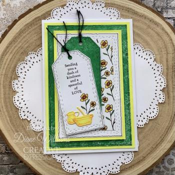 Creative Expressions - Stanzschablone "Shabby Basics Stitched Weave" Craft Dies Design by Sam Poole