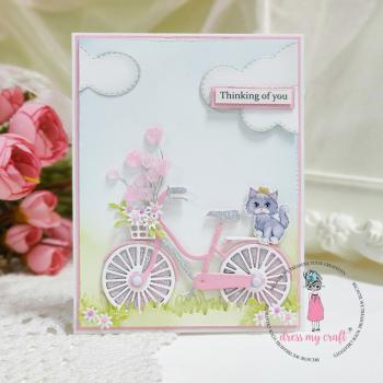 Dress My Craft - Stanzschablone "Bicycle" Dies