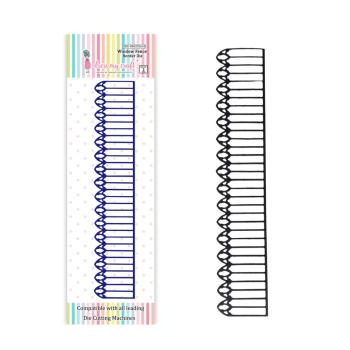 Dress My Craft - Stanzschablone "Border Window Fence" Dies