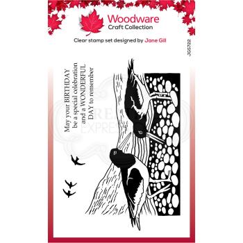 Woodware - Stempel "Lino cut" Clear Stamps Design by Jane Gill