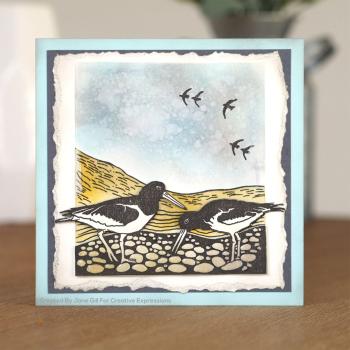 Woodware - Stempel "Lino cut" Clear Stamps Design by Jane Gill