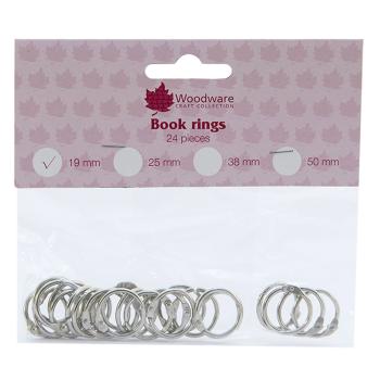 Woodware - Buchringe - Metallringe "Book rings"  