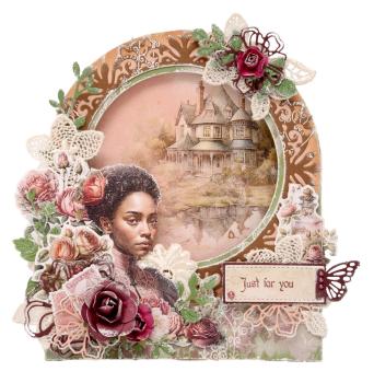 Studio Light - Stanzteile "Victorian Dreams" Die Cut Block - 20 Bogen