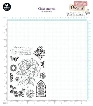 Studio Light - Stempel "Timeless Peony" Clear Stamps