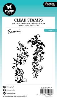 Studio Light - Stempelset "Swirls" Clear Stamps