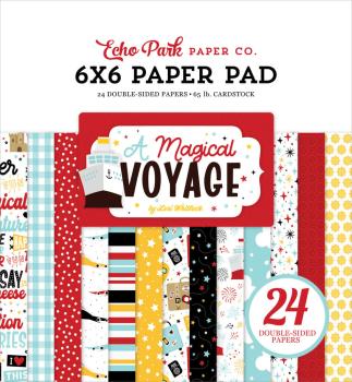 Echo Park - Designpapier "A Magical Voyage" Paper Pack 6x6 Inch - 24 Bogen