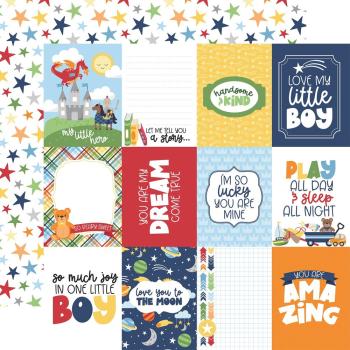 Echo Park - Designpapier "My Little Boy" Paper Pack 6x6 Inch - 24 Bogen