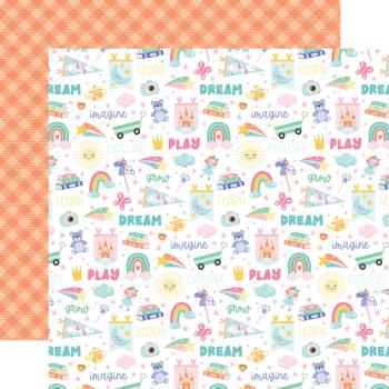 Echo Park - Designpapier "My Little Girl" Collection Kit 12x12 Inch - 12 Bogen