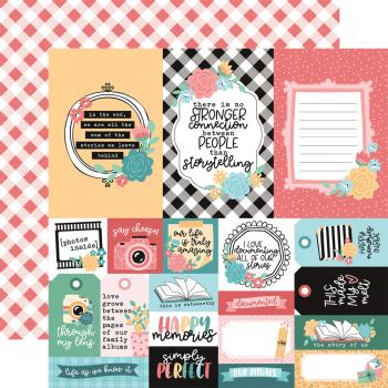 Echo Park - Designpapier "Telling Our Story" Collection Kit 12x12 Inch - 12 Bogen