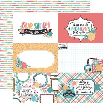 Echo Park - Designpapier "Telling Our Story" Paper Pack 6x6 Inch - 24 Bogen