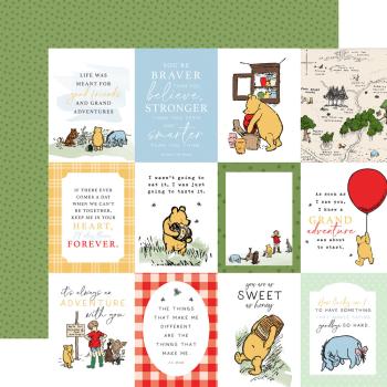 Echo Park - Designpapier "Winnie The Pooh" Paper Pack 6x6 Inch - 24 Bogen