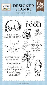 Echo Park - Stempelset "Winnie The Pooh" Clear Stamps