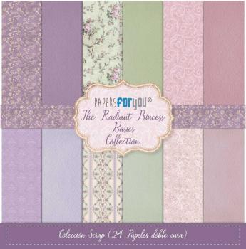 Papers For You - Designpapier "The Radiant Princess" Scrap Paper Pack 8x8 Inch - 24 Bogen