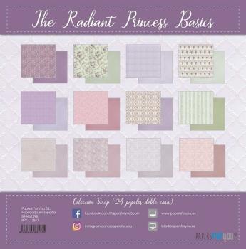 Papers For You - Designpapier "The Radiant Princess" Scrap Paper Pack 8x8 Inch - 24 Bogen