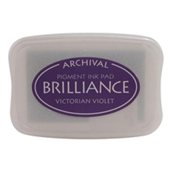 Tsukineko - Brilliance Ink Pad "Victorian Violet" Pigment Stempelkissen