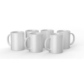 Cricut Tasse - Ceramic Mug White 425ml  6 Stück 