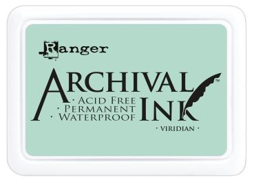 Ranger - Archival Ink Pad "Viridian" Stempelkissen - Pigmenttinte