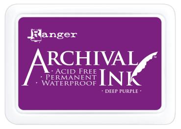 Ranger - Archival Ink Pad "Deep purple" Stempelkissen - Pigmenttinte