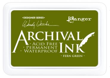Ranger - Archival Ink Pad "Fern green" Stempelkissen - Pigmenttinte