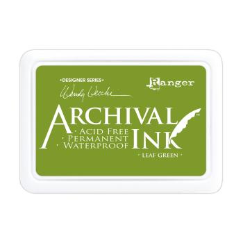Ranger - Archival Ink Pad "Leaf green" Stempelkissen - Pigmenttinte