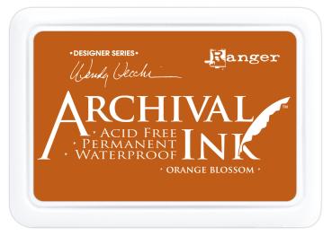 Ranger - Archival Ink Pad "Orange blossom" Stempelkissen - Pigmenttinte