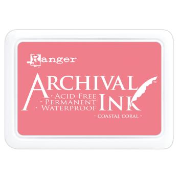 Ranger - Archival Ink Pad "Coastal coral" Stempelkissen - Pigmenttinte