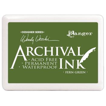 Ranger - Archival Ink Pad "Fern Green" Stempelkissen - Pigmenttinte Jumbo