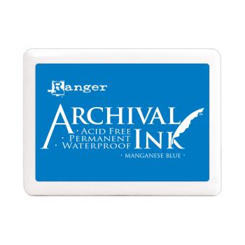 Ranger Archival Ink Pad "Manganese blue" Stempelkissen - Pigmenttinte Jumbo