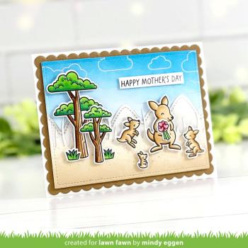 Lawn Fawn - Stempelset "Kanga-rrific" Clear Stamp Add-On